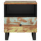 vidaXL Bedside Cabinets 2 pcs Solid Wood Reclaimed&Engineered Wood