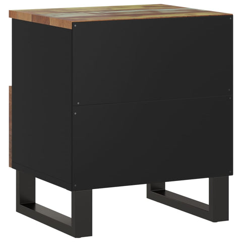 vidaXL Bedside Cabinets 2 pcs Solid Wood Reclaimed&Engineered Wood