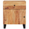 vidaXL Bedside Cabinet 50x33x60 cm Solid Wood Acacia&Engineered Wood