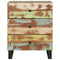 vidaXL Bedside Cabinet 50x33x62cm Solid Wood Reclaimed&Engineered Wood