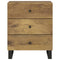 vidaXL Bedside Cabinet 50x33x62 cm Solid Wood Mango&Engineered Wood