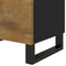 vidaXL Bedside Cabinet 50x33x60 cm Solid Wood Mango&Engineered Wood