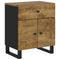 vidaXL Bedside Cabinet 50x33x60 cm Solid Wood Mango&Engineered Wood