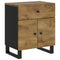 vidaXL Bedside Cabinet 50x33x60 cm Solid Wood Mango&Engineered Wood
