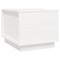 vidaXL Coffee Table White 40x50x35 cm Solid Wood Pine