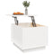 vidaXL Coffee Table White 40x50x35 cm Solid Wood Pine
