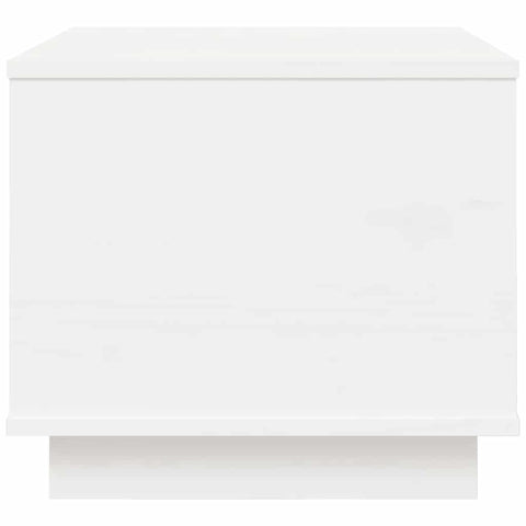 vidaXL Coffee Table White 40x50x35 cm Solid Wood Pine