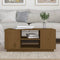 vidaXL Coffee Table Honey Brown 90x49x40.5 cm Solid Wood Pine