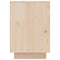 vidaXL Bedside Cabinet 50x34x50 cm Solid Wood Pine