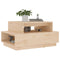 vidaXL Coffee Table 80x55x40.5 cm Solid Wood Pine