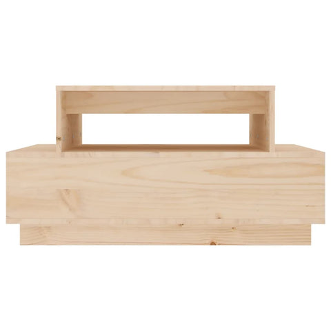 vidaXL Coffee Table 80x55x40.5 cm Solid Wood Pine