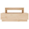 vidaXL Coffee Table 80x55x40.5 cm Solid Wood Pine