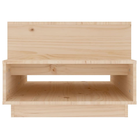 vidaXL Coffee Table 80x55x40.5 cm Solid Wood Pine