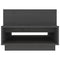 vidaXL Coffee Table Grey 80x55x40.5 cm Solid Wood Pine