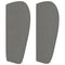 vidaXL Headboard with Ears Dark Grey 103x23x78/88 cm Fabric