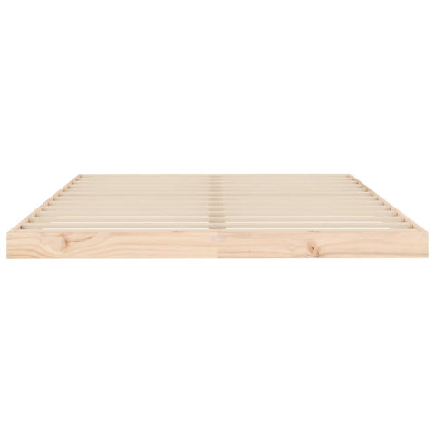 vidaXL Bed Frame without Mattress 140x190 cm Solid Wood Pine