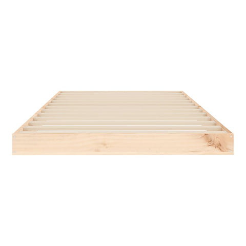 vidaXL Bed Frame without Mattress 90x190 cm Single Single Solid Wood Pine