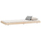 vidaXL Bed Frame without Mattress 100x200 cm Solid Wood Pine