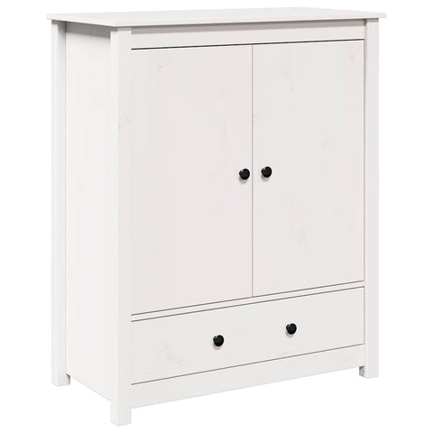 vidaXL Highboard White 83x41,5x100 cm Solid Wood Pine