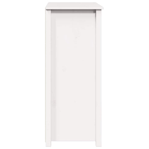 vidaXL Highboard White 83x41,5x100 cm Solid Wood Pine