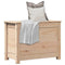 vidaXL Storage Box 60x32x45.5 cm Solid Wood Pine