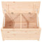 vidaXL Bench 80x41x77 cm Solid Wood Pine