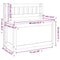 vidaXL Bench 80x41x77 cm Solid Wood Pine