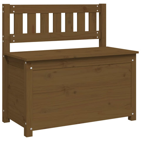 vidaXL Bench Honey Brown 80x41x77 cm Solid Wood Pine