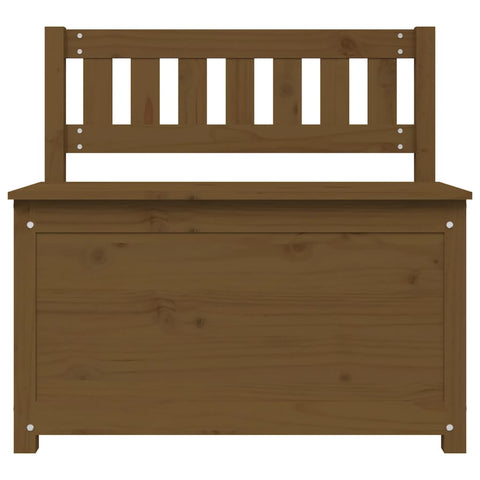 vidaXL Bench Honey Brown 80x41x77 cm Solid Wood Pine