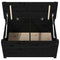 vidaXL Bench Black 80x41x77 cm Solid Wood Pine