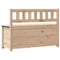 vidaXL Bench 110x41x76.5 cm Solid Wood Pine
