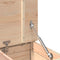 vidaXL Bench 110x41x76.5 cm Solid Wood Pine