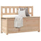 vidaXL Bench 110x41x76.5 cm Solid Wood Pine