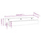 vidaXL Wall Shelves 2 pcs White 50x12x9 cm Solid Wood Pine