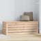 vidaXL Storage Box 89x36.5x33 cm Solid Wood Pine