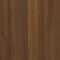 vidaXL 3 Piece Bathroom Furniture Set Brown Oak Engineered Wood