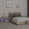 vidaXL Bedside Cabinets 2 pcs with LED Lights Sonoma Oak 70x36.5x40 cm