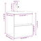 vidaXL Sink Cabinet with Built-in Basin Grey Sonoma Engineered Wood