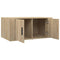 vidaXL Coffee Table Sonoma Oak 80x50x36 cm Engineered Wood