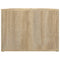 vidaXL Coffee Table Sonoma Oak 80x50x36 cm Engineered Wood