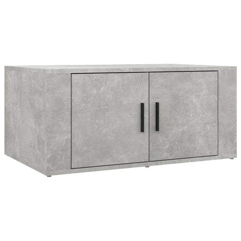 vidaXL Coffee Table Concrete Grey 80x50x36 cm Engineered Wood