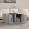 vidaXL Coffee Table Grey Sonoma 80x50x36 cm Engineered Wood