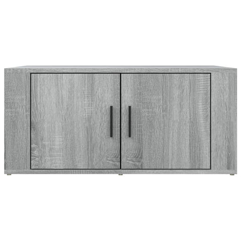 vidaXL Coffee Table Grey Sonoma 80x50x36 cm Engineered Wood