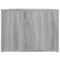 vidaXL Coffee Table Grey Sonoma 80x50x36 cm Engineered Wood