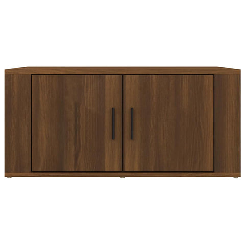 vidaXL Coffee Table Brown Oak 80x50x36 cm Engineered Wood