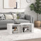 vidaXL Coffee Table White 100x50x36 cm Engineered Wood