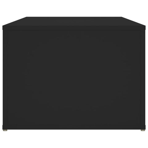 vidaXL Coffee Table Black 100x50x36 cm Engineered Wood