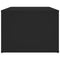 vidaXL Coffee Table Black 100x50x36 cm Engineered Wood