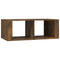 vidaXL Coffee Table Smoked Oak 100x50x36 cm Engineered Wood