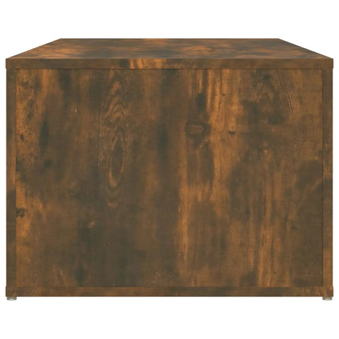 vidaXL Coffee Table Smoked Oak 100x50x36 cm Engineered Wood